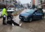 İnegöl’de otomobil ile motosiklet çarpıştı: 1 yaralı