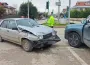 Ahmet Türkel Çevre Yolu’nda korkutan kaza! 2 yaralı