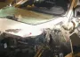 Trafikte korku dolu anlar! Makas atarken yayaya çarptı