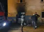 İnegöl'de 2 katlı ev cayır cayır yandı!