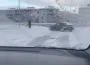 Buzda çılgın drift! Sürücü dehşet saçtı