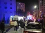 İnegöl’de TOKİ konutlarında çıkan yangında 2 yaralı