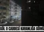 İnegöl’ün o caddesi karanlığa gömüldü