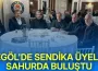 İnegöl'de sendika üyeleri sahurda buluştu, birlik mesajı verildi