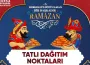 Teravih sonrası tatlı keyfi! İnegöl’de Büyükşehir ikramı