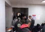 İnegöl'de oluşan bu kuyruk binlerce lira ceza yememek için