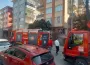 Apartman çatısında korkutan yangın!
