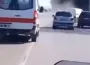 Kırmızı ışığı fark etmeyen araçlar birbirine girdi!