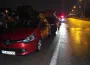 Alanyurt’ta otomobil ile motosiklet çarpıştı: 1 yaralı