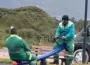 İşçilerden yüzleri güldüren görüntü