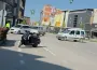 İnegöl'de korkutan kaza! Sürücü hastaneye kaldırıldı