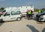 İnegöl'de korkutan kaza! 3 kişi hastanelik oldu
