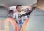 Rehin alınan taksicinin cesur müdahalesi kamerada