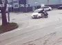 Kavşakta korkutan kaza!