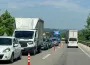 Bursa yolunda trafik kilitlendi! Araç kuyruğu metrelerce uzadı
