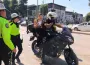 İnegöl’de motosikletli polis öğrenciyi YKS’ye son dakikada yetiştirdi