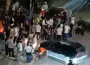 İnegöl’de U Dönüşü Faciası! Motosiklet Otomobile Saplandı