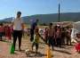 İnegöl’de mevsimlik işçi çocuklarına spor ve eğlence etkinliği