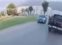 Trafikte pes dedirten görüntü!