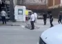 Otoparkta bıçakla korku dolu anlar!