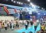 Gelin ile Damat Bu Kez Yürümedi! Sahneye Vinçle İndiler