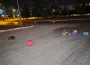 Gece yarısı Ahmet Türkel Çevre Yolu’nda kaza sonrası tehlike