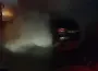 Bursa'da lüks otomobil alevlere teslim oldu
