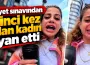 Ehliyet sınavından ikinci kez kalan kadın isyan etti