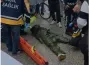 İnegöl'de Korkutan Kaza! Polis Bir An Olsun Yanından Ayrılmadı