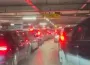 Bursa'da AVM Otoparkında Çile! 30 Dakika Çıkamadılar