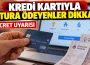 Kredi Kartıyla Fatura Ödeyenler Dikkat! Ek Ücret kesiliyor