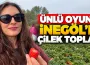 Ünlü Oyuncu İnegöl'de Çilek Topladı!