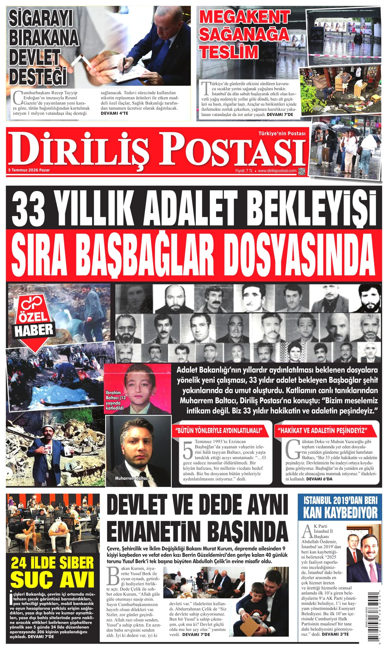 Diriliş Postası Bugun