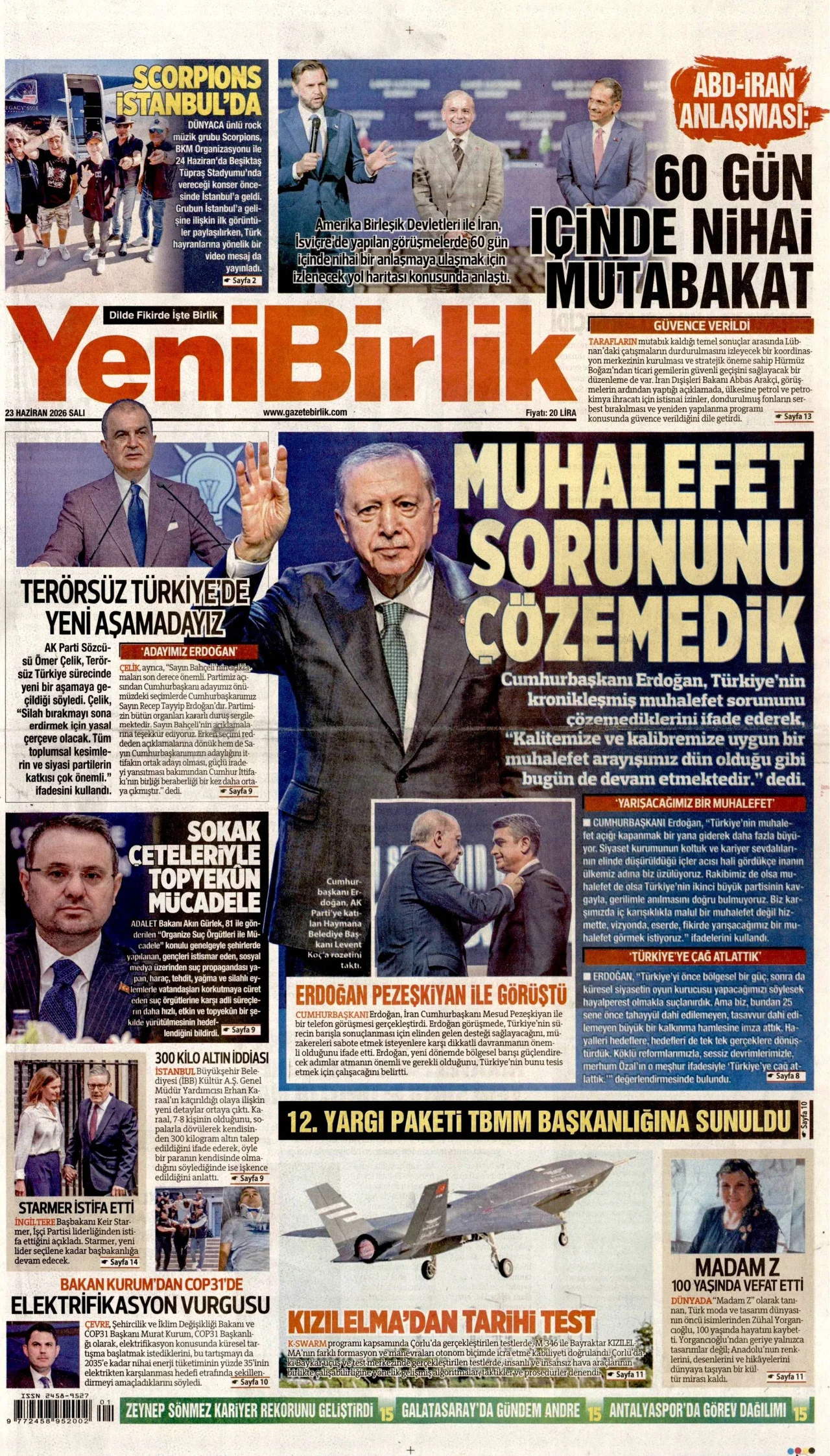 YeniBirlik Bugun