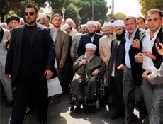 Mahmut Hoca Son Osmanlı'nın cenazesinde