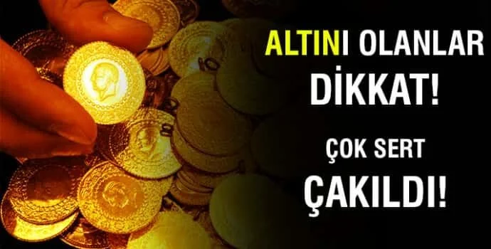 Altın yedi haftanın en düşüğünde