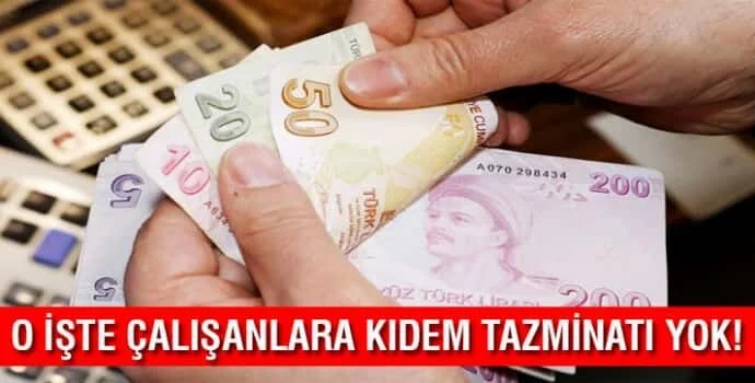 O İşte Çalışanlara Tazminat Yok!