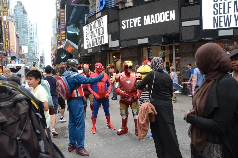 Times Meydanı turist akınına uğruyor