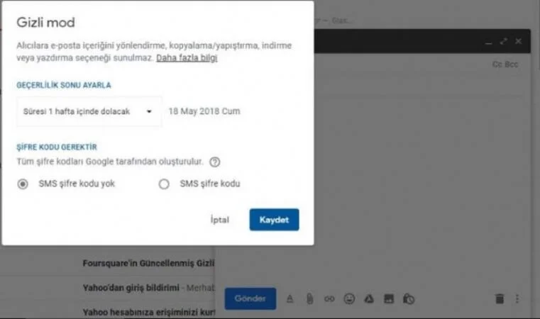 Gmaile yeni gelen müthiş özellik!