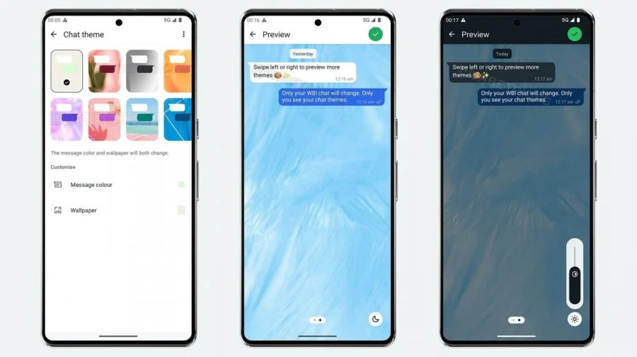WhatsApp'ta Sohbet Teması Devrimi: 22 Farklı Tema Seçeneği