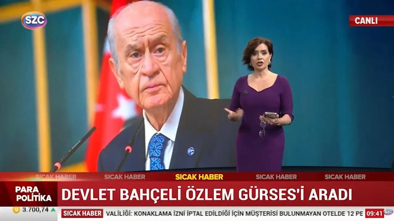Devlet Bahçeli, Özlem Gürses ile Görüştü: 'Gayet İyiyim'