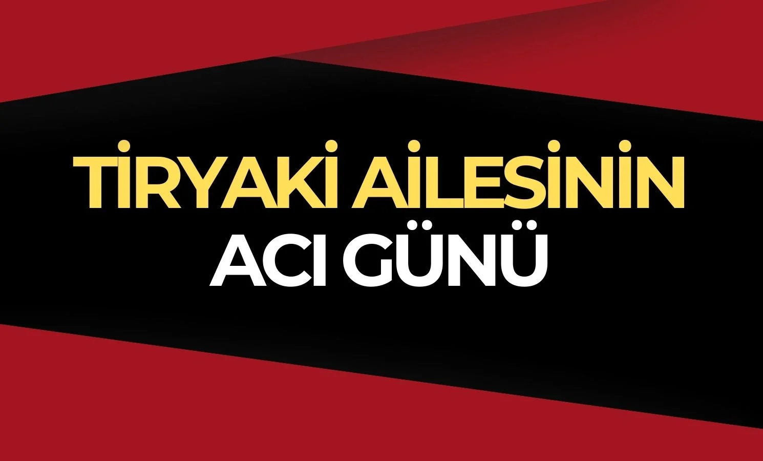 Hacı Mehmet Tiryaki Vefat Etti