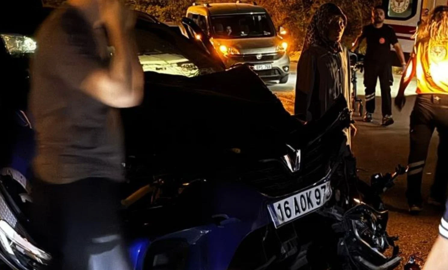 Ters yöne girdi, ortalık savaş alanına döndü!