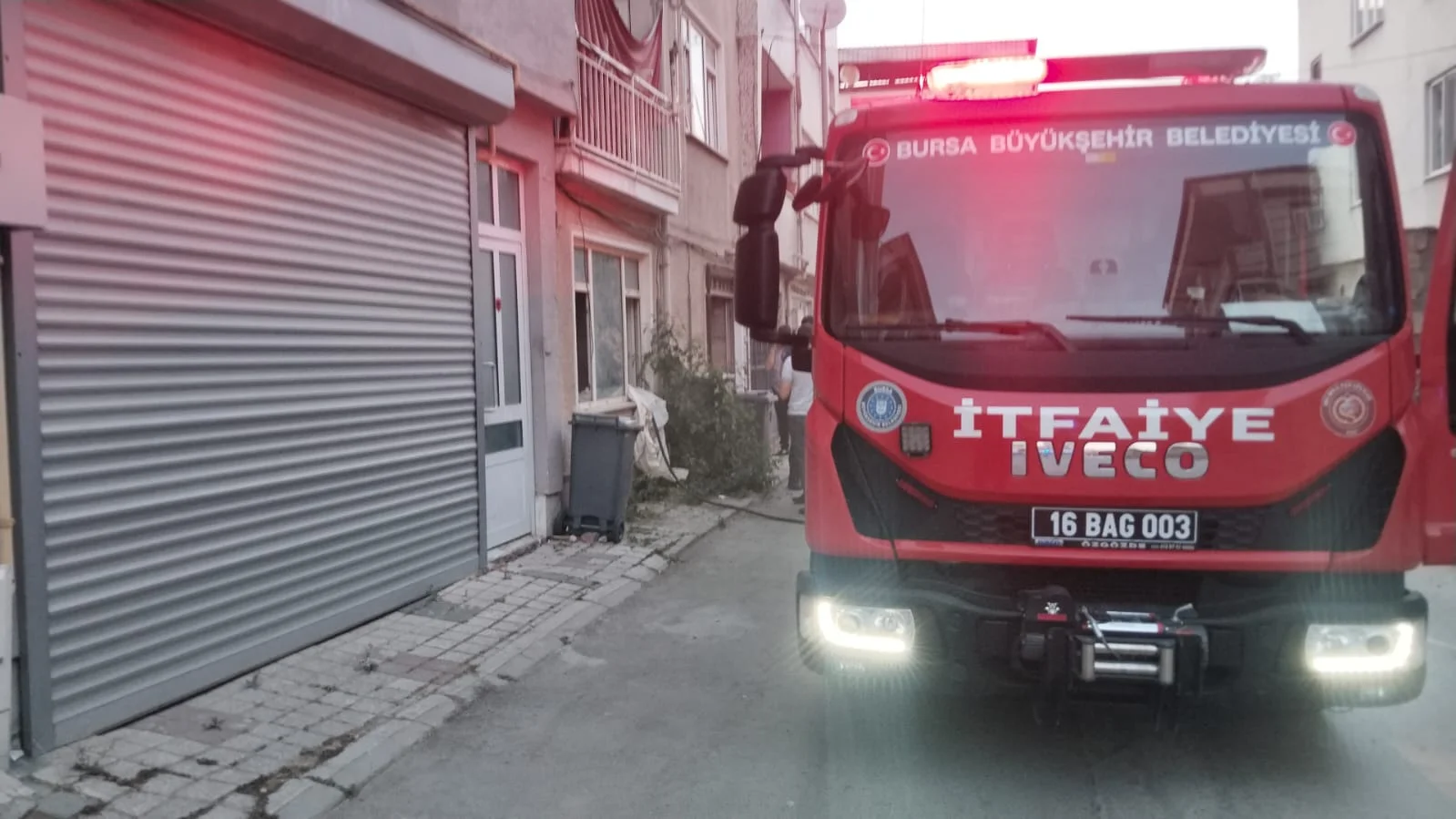 Süleymaniye Mahallesi'nde korkutan yangın
