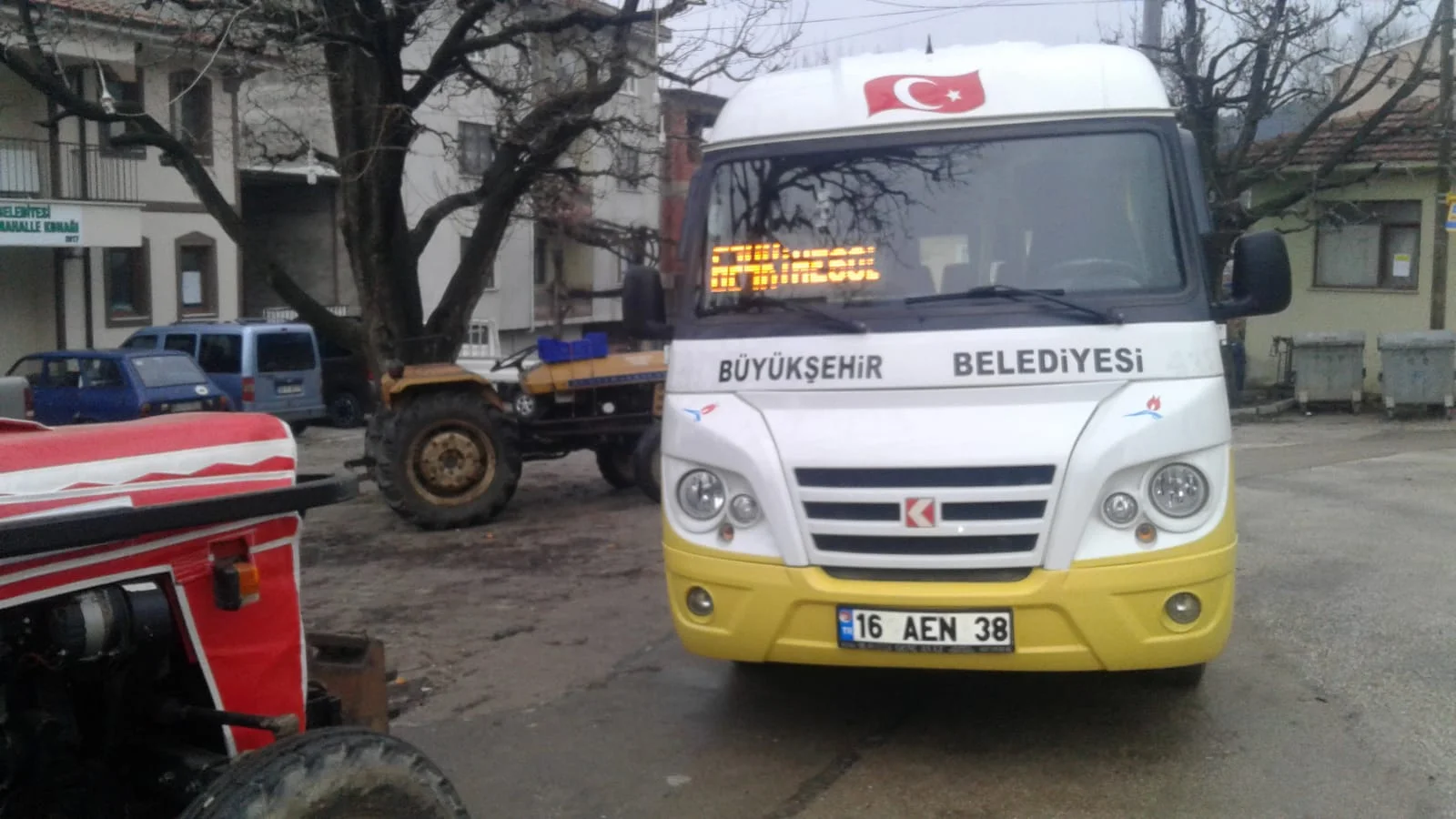 İnegöl'de kırsal mahallelerde yolcu taşımacılığına zam geldi