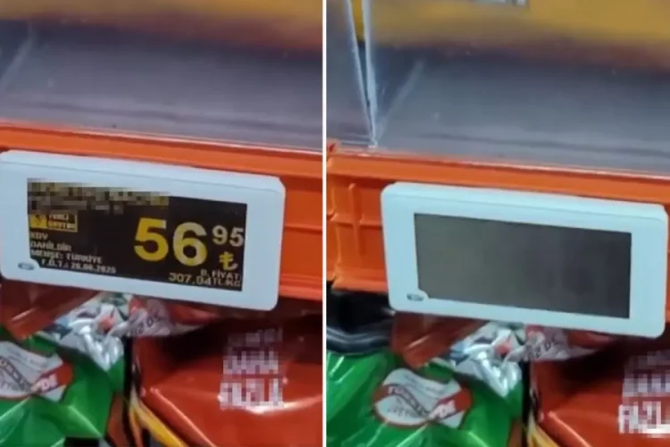Market etiketlerini gören şaştı kaldı!
