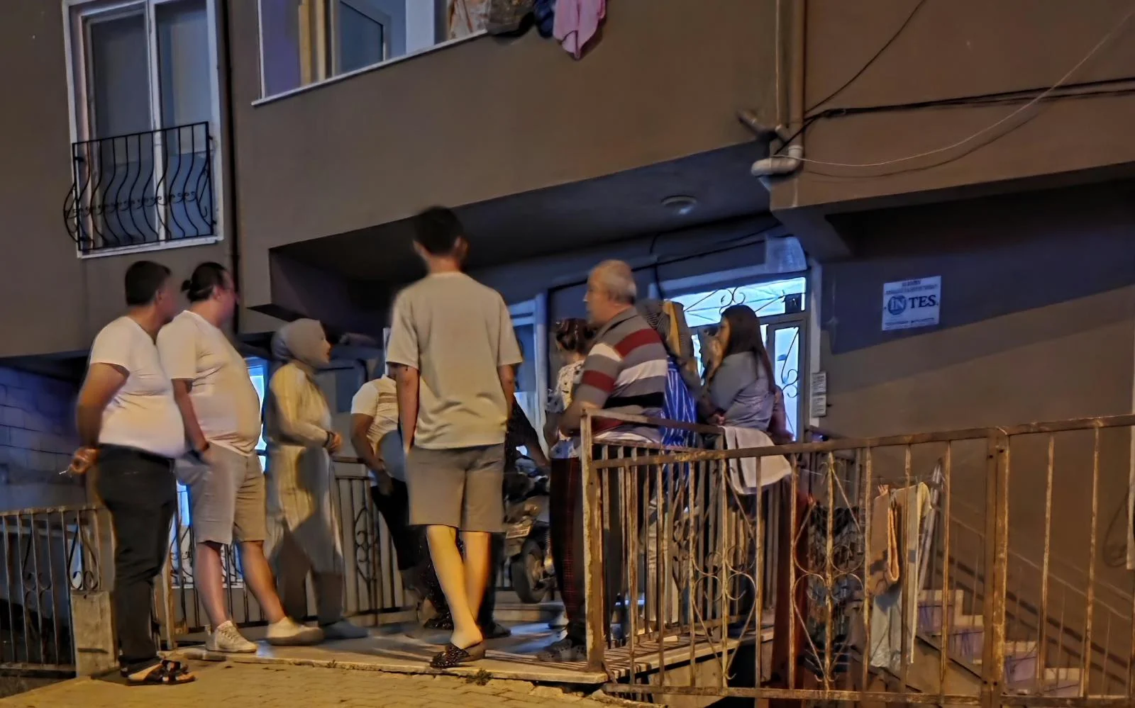 İnegöl'de gece yarısı korku dolu anlar
