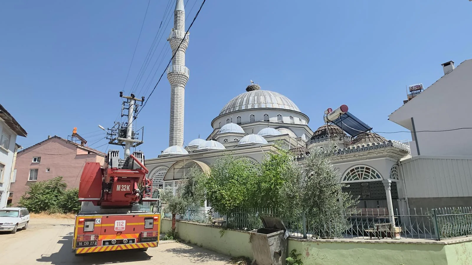 Yanlış alarm itfaiye ekiplerini teyakkuza geçirdi