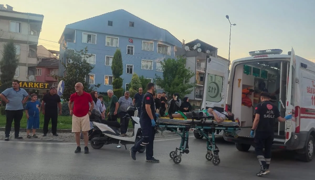 İnegöl’de yaralıları gören yardıma koştu