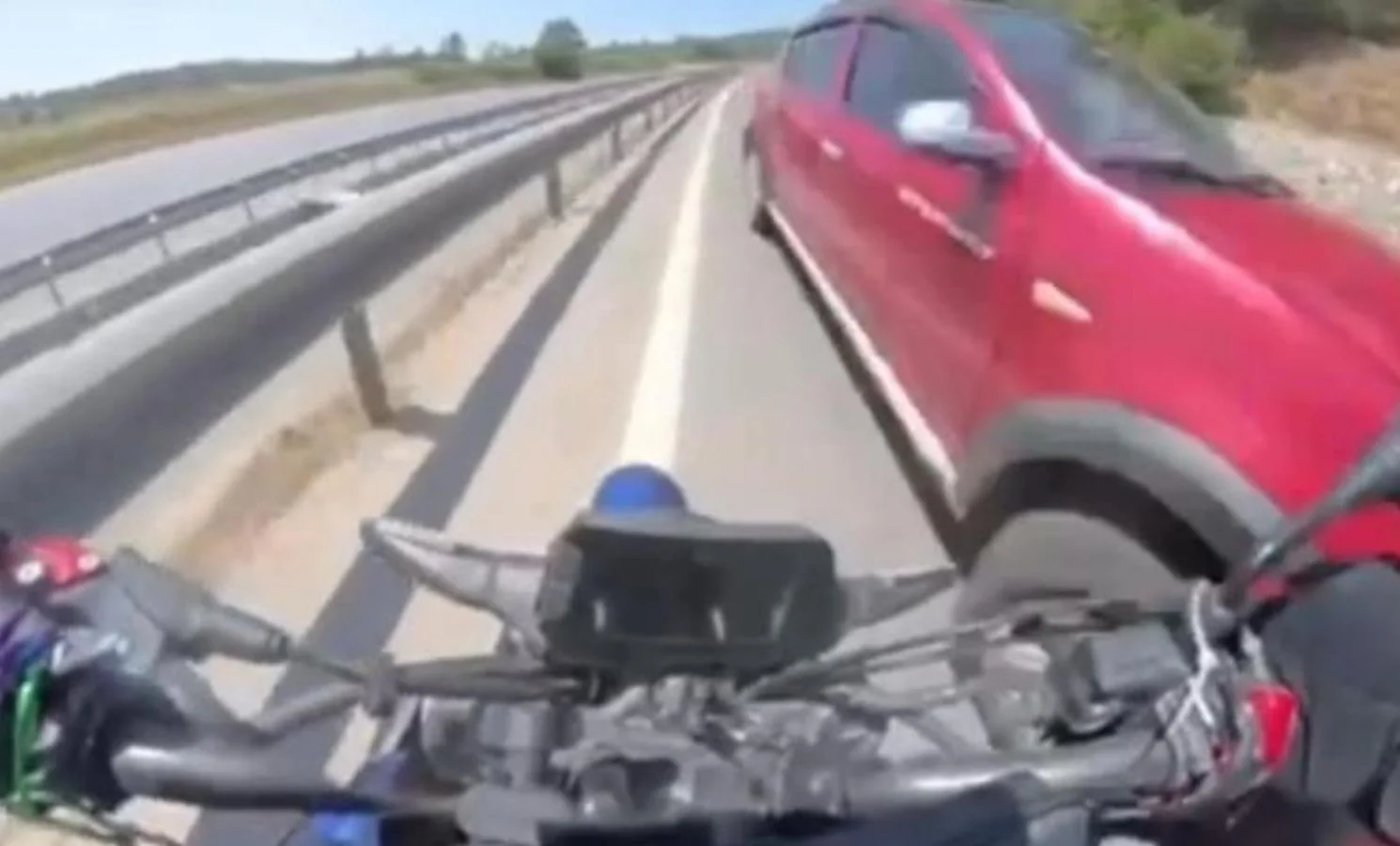 Ölümle burun buruna böyle geldi!